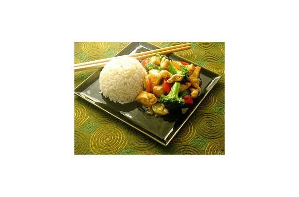 Fritert kylling i firkanter