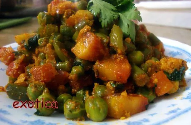 Gajar Matar Ki Tarkari