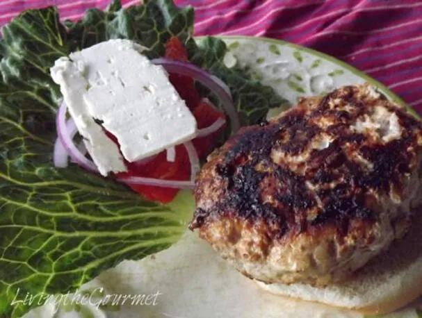 Greske svinekjøttburgere