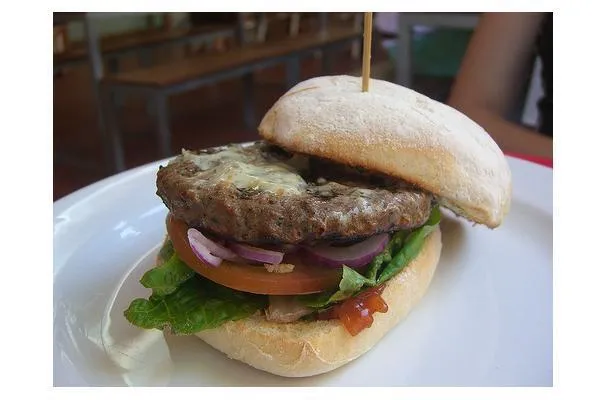 Sunn hamburger