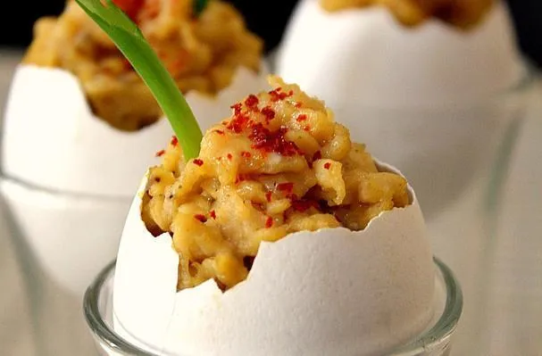 Asiatiske bløtkokte egg