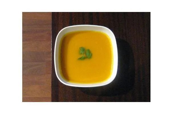 Kabocha-gresskarsuppe