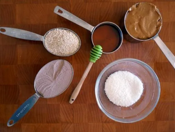 5-ingrediens peanøttsmørbiter