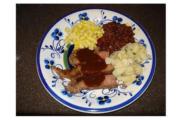 Bakte tyske potetsalater