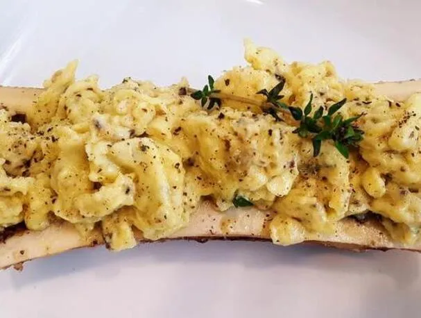 Paleo benmargsstekte egg