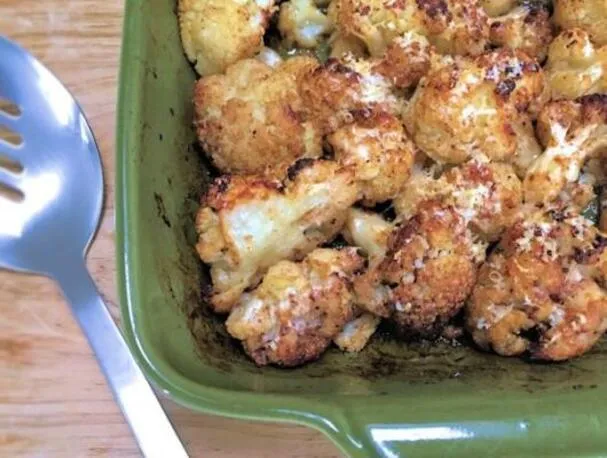 Stekt blomkål med togarashi-krydder