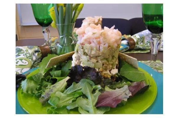 Den fantastiske lagdelte Cobb-salaten