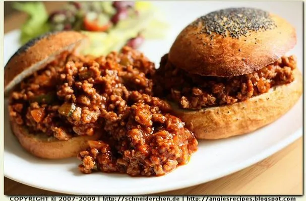 Amerikanske Sloppy Joes